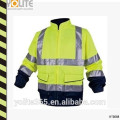 High-Vis Jacket with Polar Fleece Lining